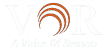 VOR Logo A Voice Of Reason White